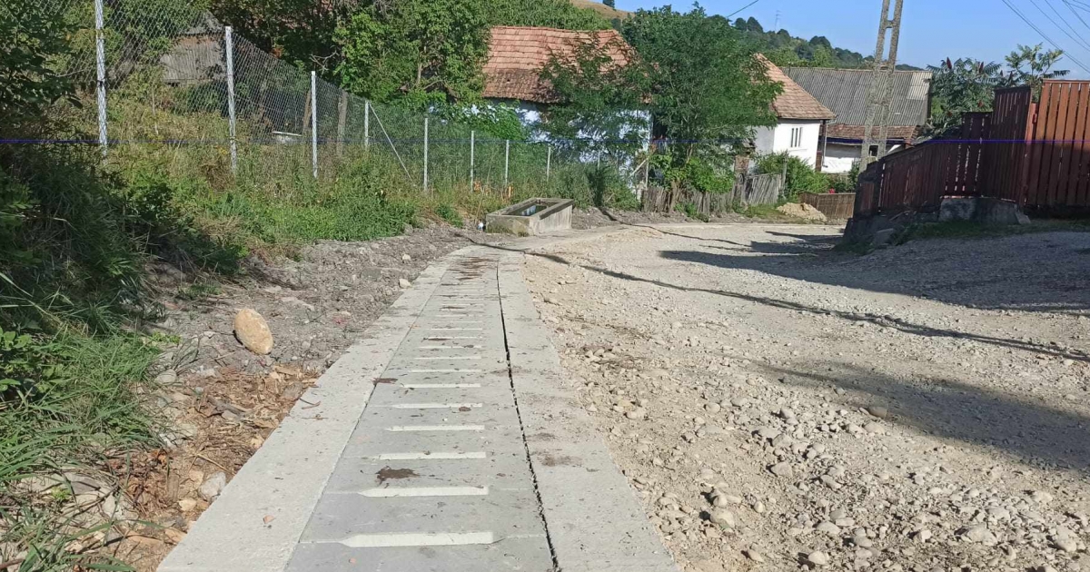 Útkorszerűsítés Farkaslaka községben